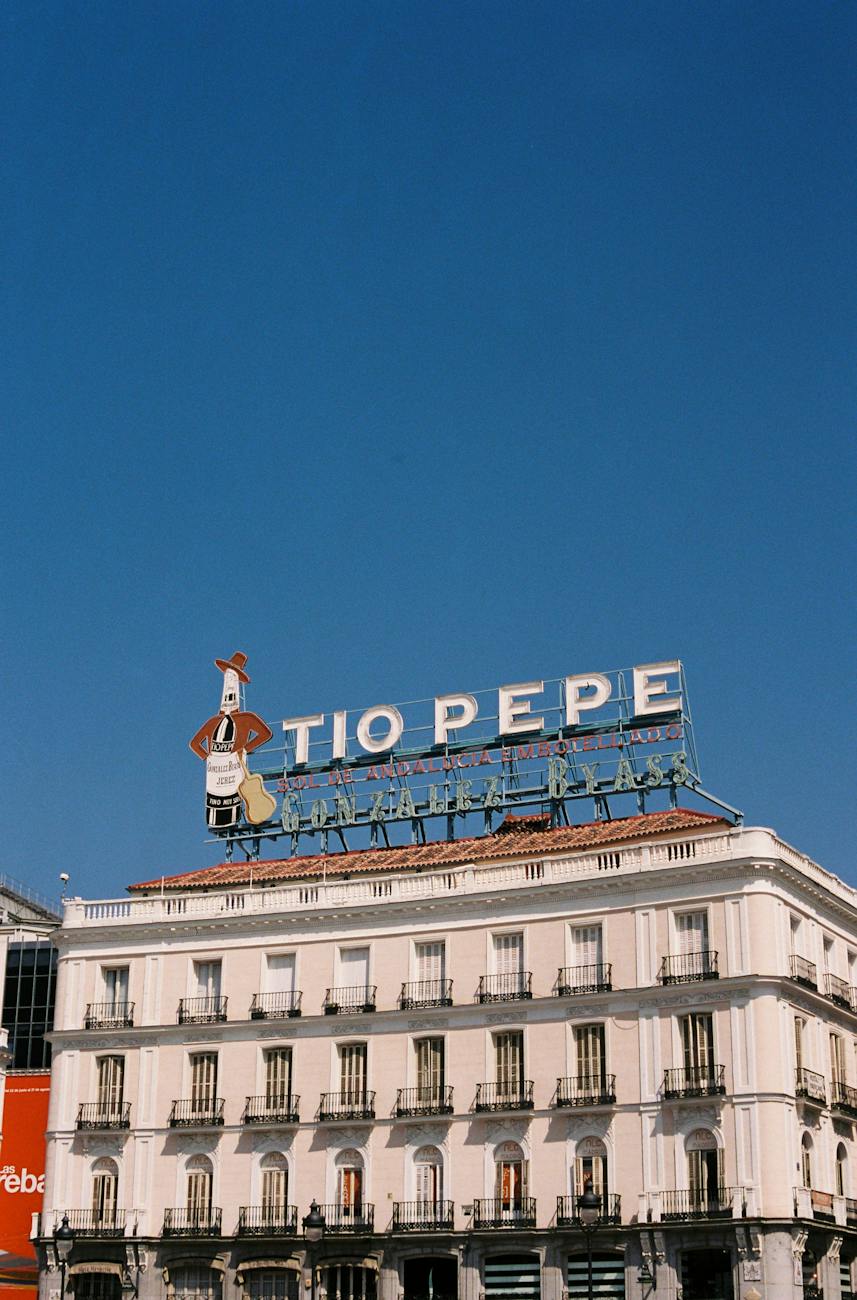 tio pepe advertisement in madrid