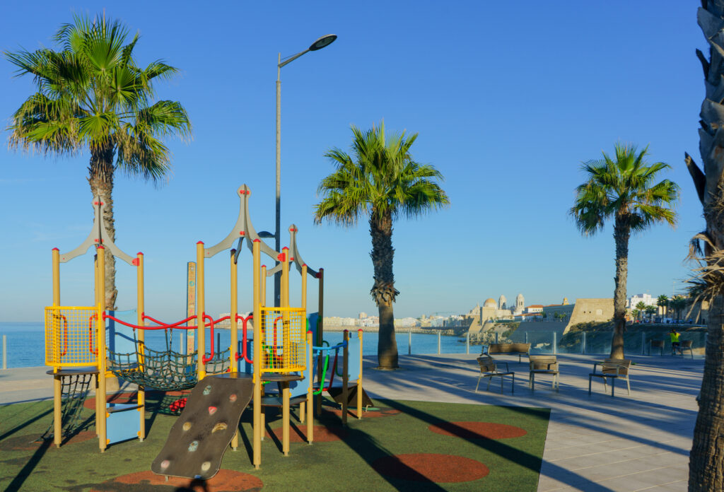 Kids playground in Andalusia, Spain