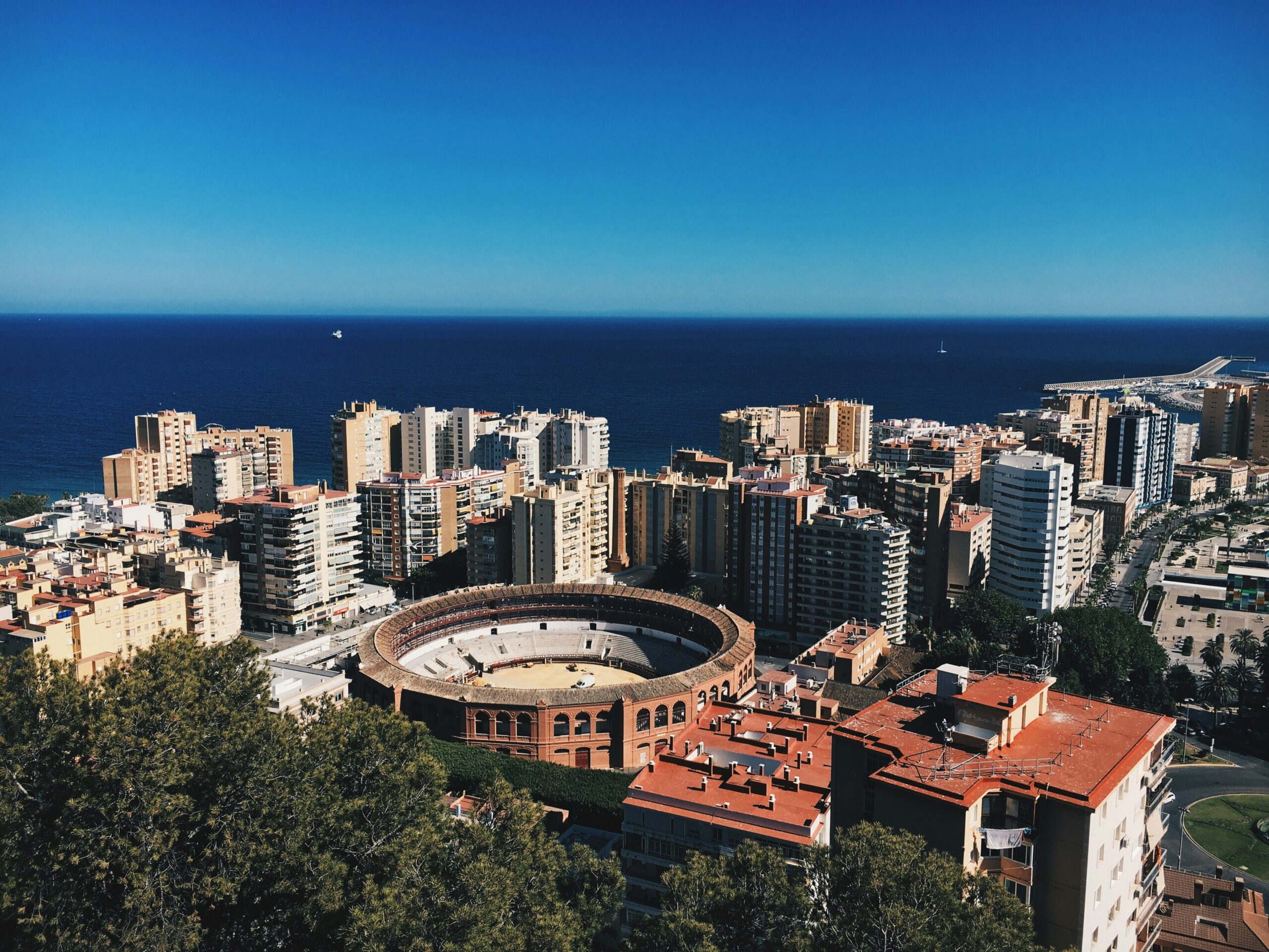 Gibralfaro viewpoint, Malaga, Spain