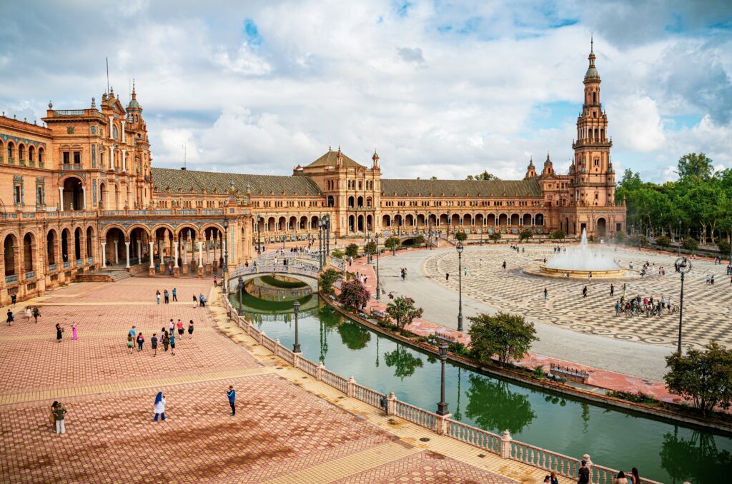 Plaza de España, Avenida Isabel la Católica, Seville, Spain