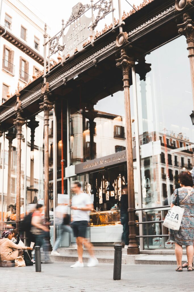 Mercado de San Miguel, Plaza de San Miguel, Madrid, Spain