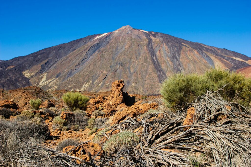 View of the volcano Teide, caldera Las Canadas, Tenerife, Canary Islands.  (Photo credit: Maria Lupan)