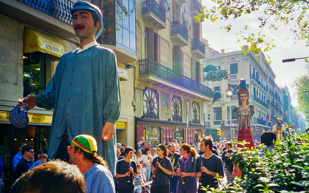 La Merce Festival, in Barcelona - Discover the best fall festivals in Spain with dates, hotel picks, food tips, and local insights—Barcelona, Seville, La Rioja, and more.