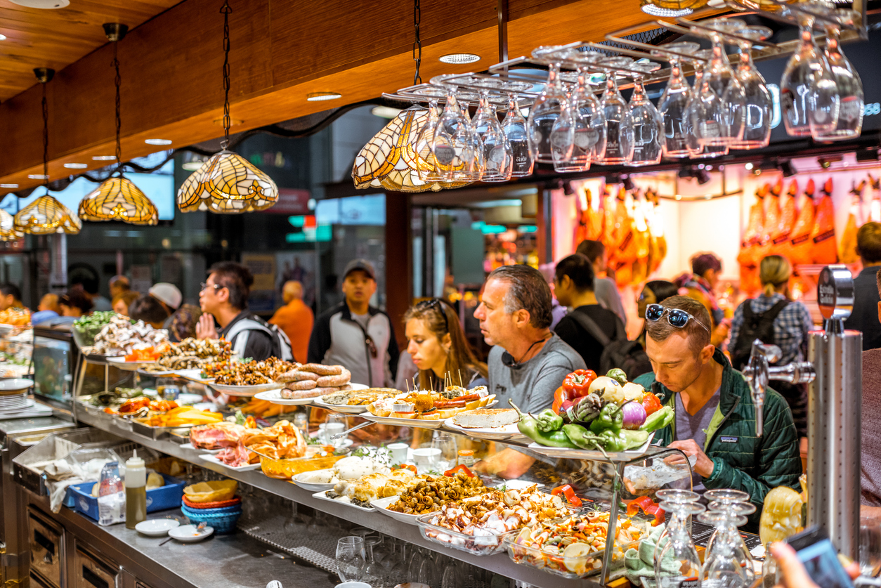Authentic tapas restaurant in Barcelona serving traditional Spanish and Catalan tapas